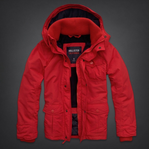 Hollister Hombres Todo Clima Chaquetas HCO4710